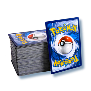 Cartas Pokémon apiladas