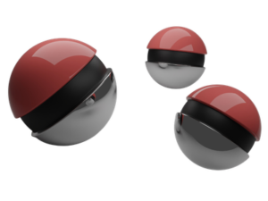 Pokébolas Pokémon en 3D