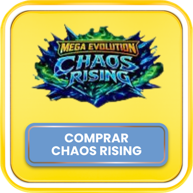 Logo de Mega Evolution "Chaos Rising" – Comprar Chaos Rising - cartas pokémon.