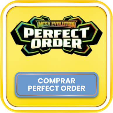 Logo de Mega Evolution "Perfect Order" – Comprar Perfect Order - cartas pokémon.